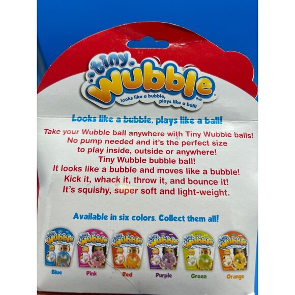 Tiny Wubble Ball Red - Picture 2 of 3